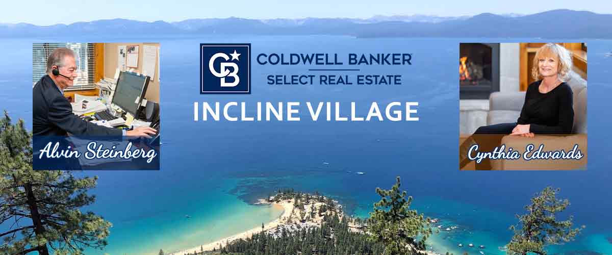 Coldwll Baker Select Real Estate in Incline Village with lake