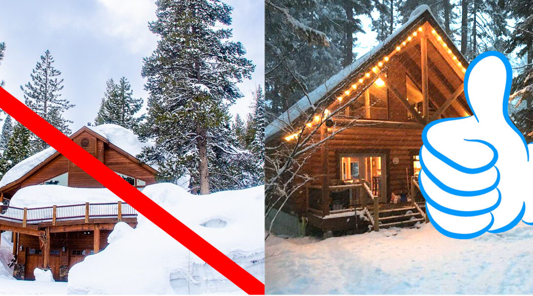 winterize cabins in snow